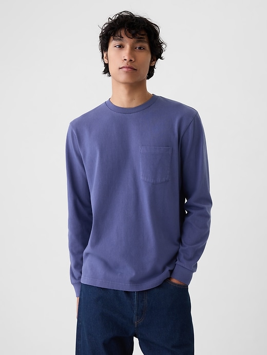 Image number 1 showing, Heavyweight Crewneck T-Shirt