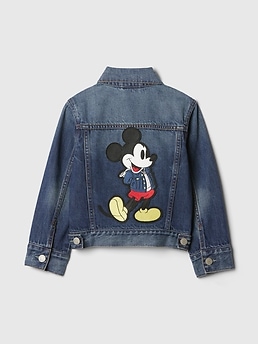 Gap Disney Baby Mickey Mouse Icon Denim Jacket Gap
