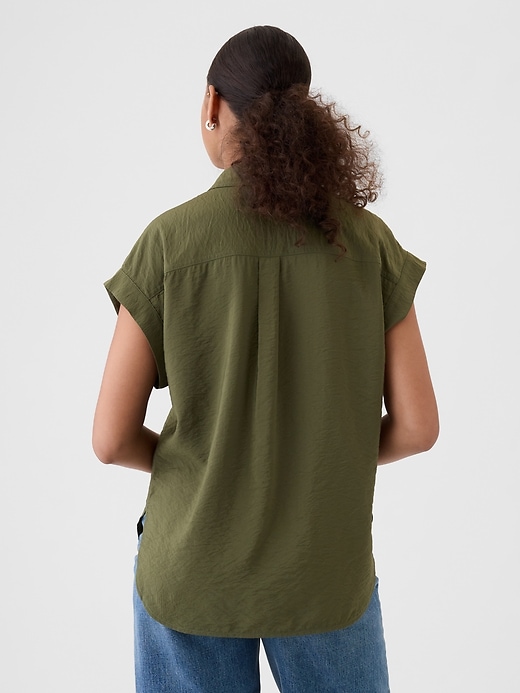 2 of 8 showing, with the color army jacket green of product Utility Shirt