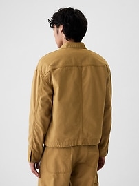Canvas Denim Carpenter Jacket Gap