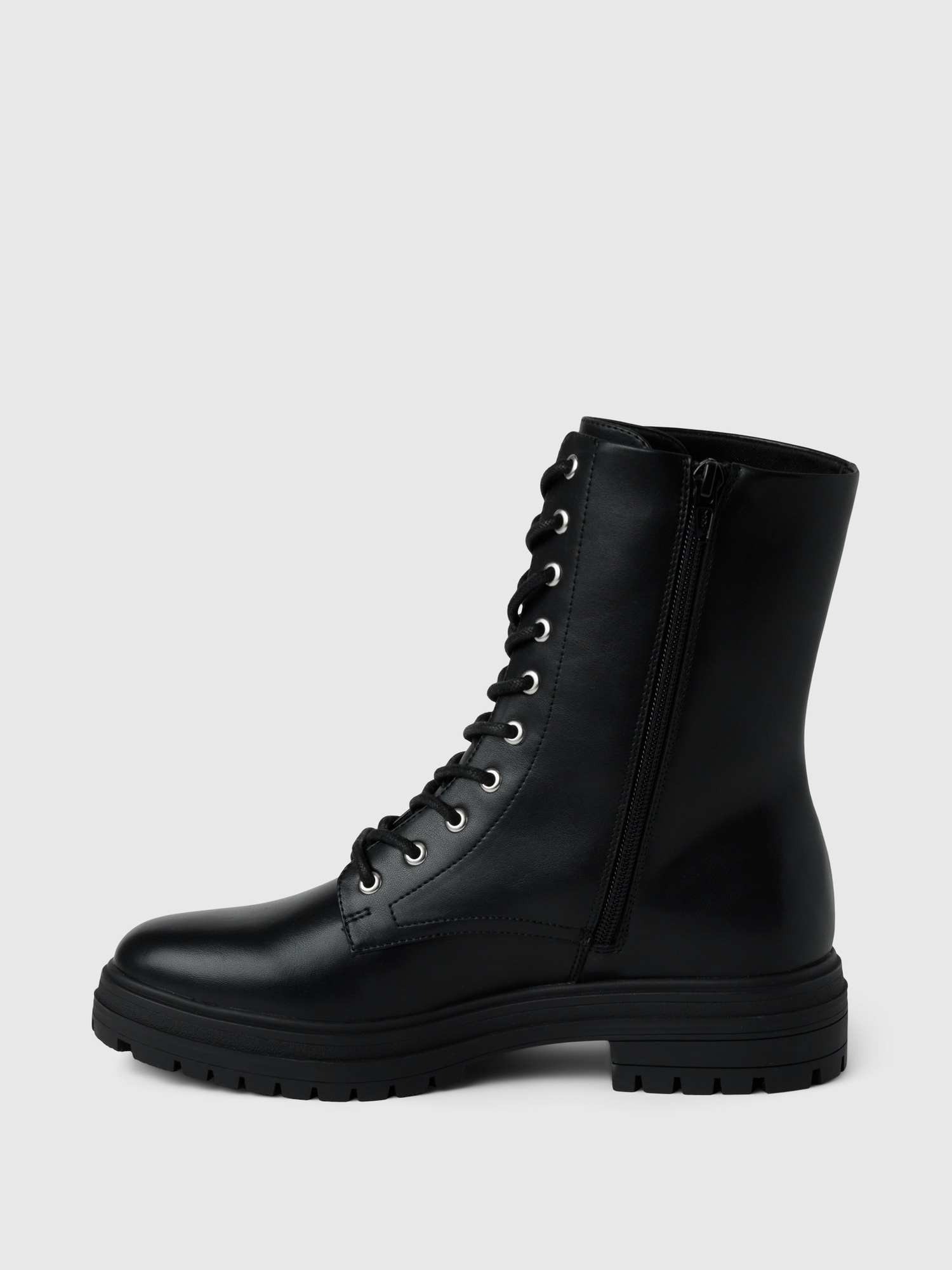 Vegan Leather Moto Boots Gap