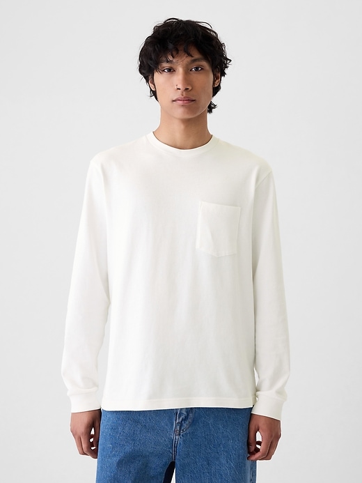 Image number 1 showing, Heavyweight Crewneck T-Shirt
