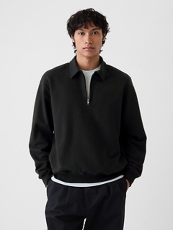 Heavyweight Half-Zip Pullover