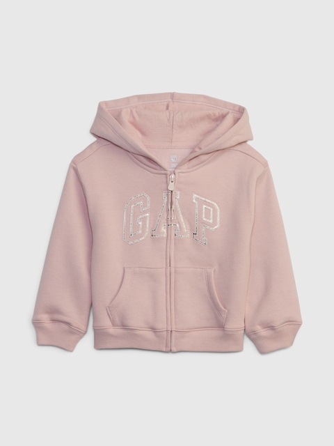Baby & Toddler VintageSoft Metallic Gap Logo Hoodie