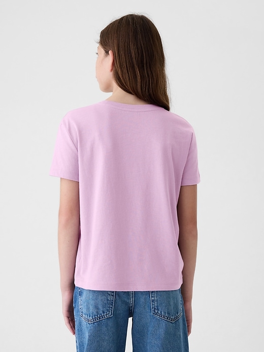 2 of 8 showing, with the color lavender mist of product Kids Vintage T-Shirt