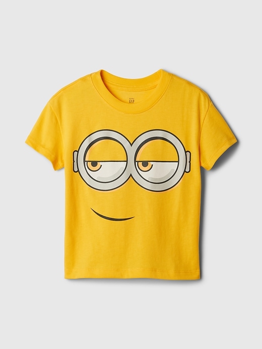 1 of 8 showing, with the color brilliant yellow of product babyGap Despicable Me Graphic T-Shirt