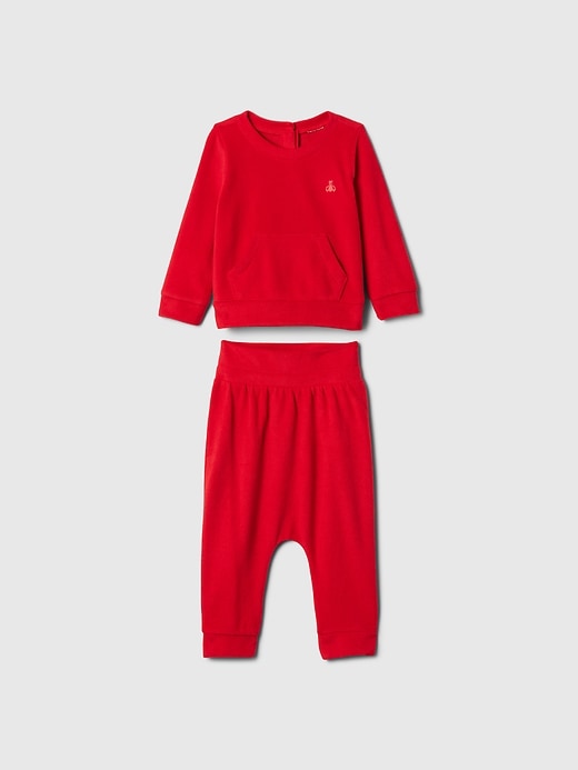 Image number 1 showing, Baby Softspun Two-Piece Sweat Set