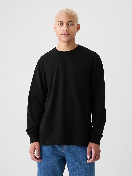 Image number 1 showing, Heavyweight Crewneck T-Shirt