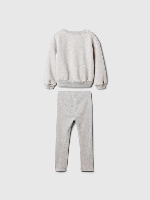 Image number 2 showing, Baby & Toddler VintageSoft Logo Sweatshirt Set