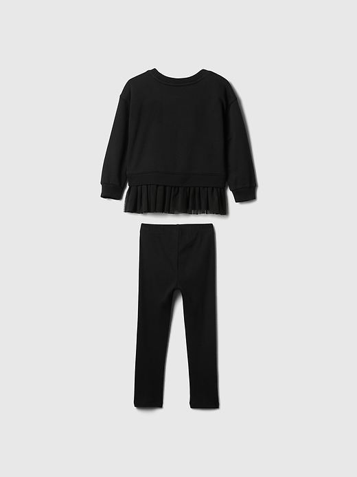 Image number 2 showing, Baby & Toddler VintageSoft Tulle Sweatshirt Set