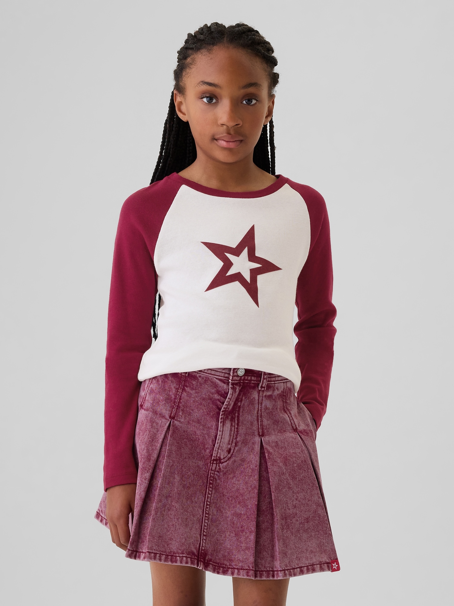 Gap American Girl Kids Raglan T Shirt Gap
