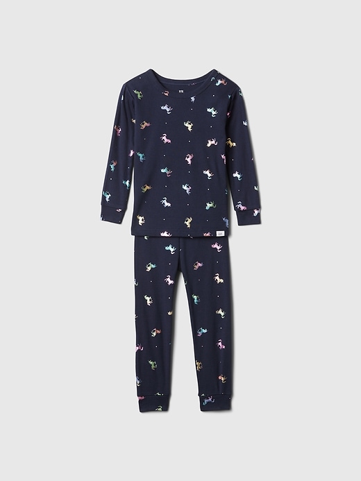 Image number 1 showing, Baby & Toddler Organic Brushed Cotton PJ Set