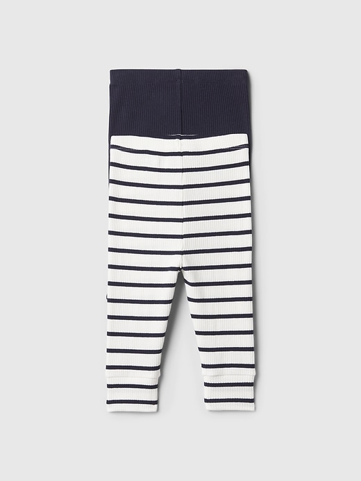 2 of 8 showing, with the color dark night blue of product Baby First Favorites Pull-On Pants (2-Pack)