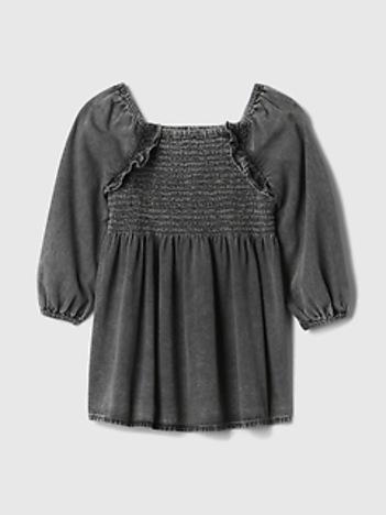 Baby & Toddler Smocked Denim Dress