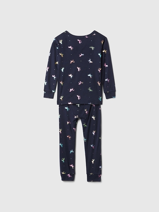 Image number 2 showing, Baby & Toddler Organic Brushed Cotton PJ Set