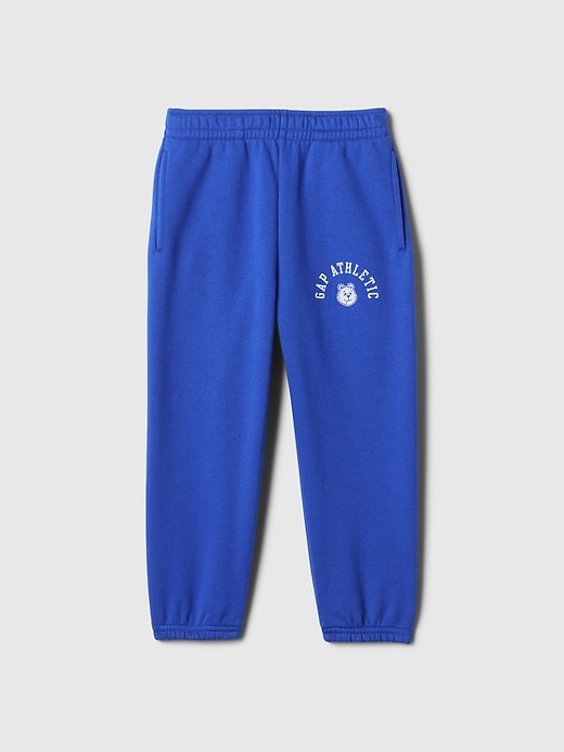 1 of 8 showing, with the color bente blue of product Baby & Toddler VintageSoft Logo Joggers