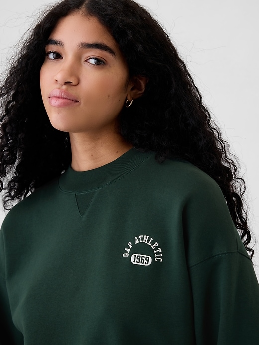 Image number 4 showing, VintageSoft Gap Logo Mockneck Sweatshirt