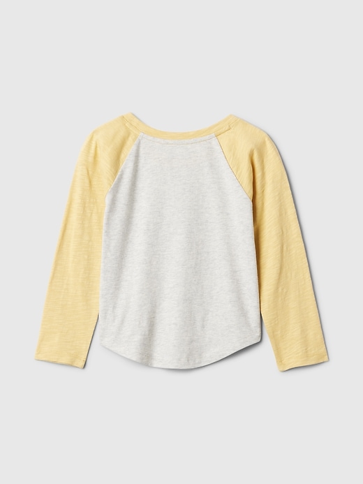2 of 8 showing, with the color french almond of product Baby & Toddler Sesame Street Raglan Graphic T-Shirt