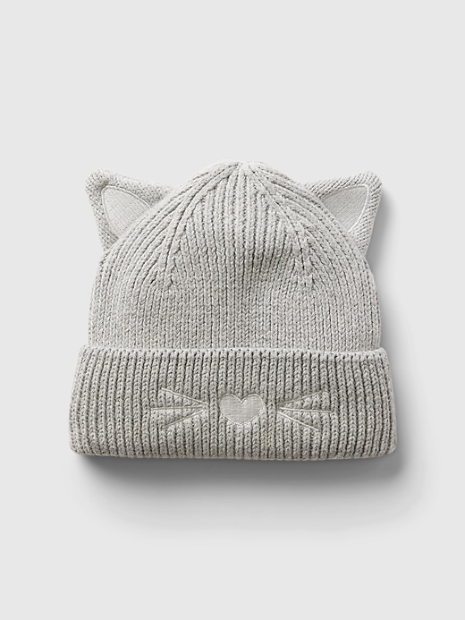 View large product image 1 of 1. Baby & Toddler Cat Beanie