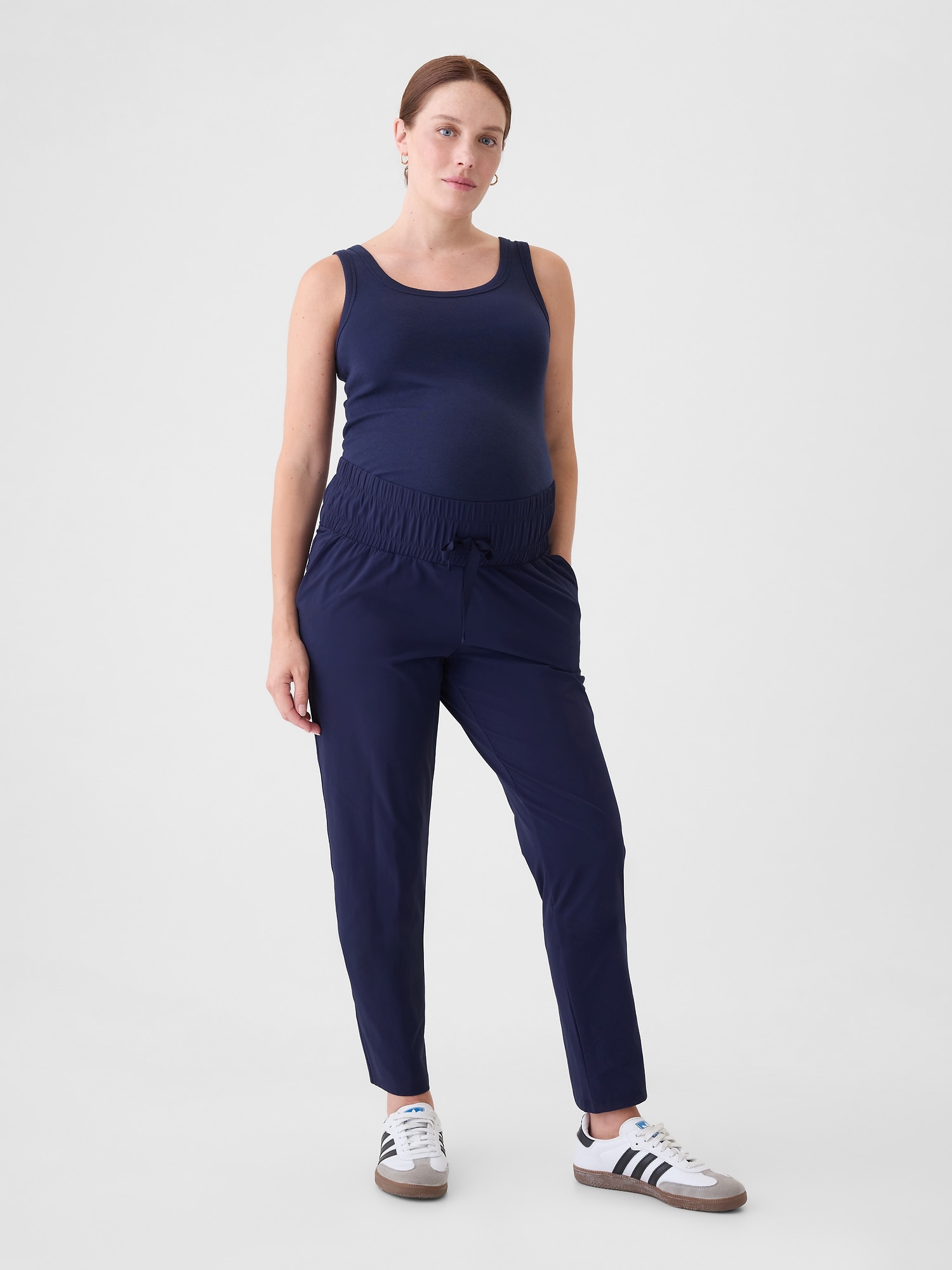 Maternity Inset Panel Runaround Pants Gap