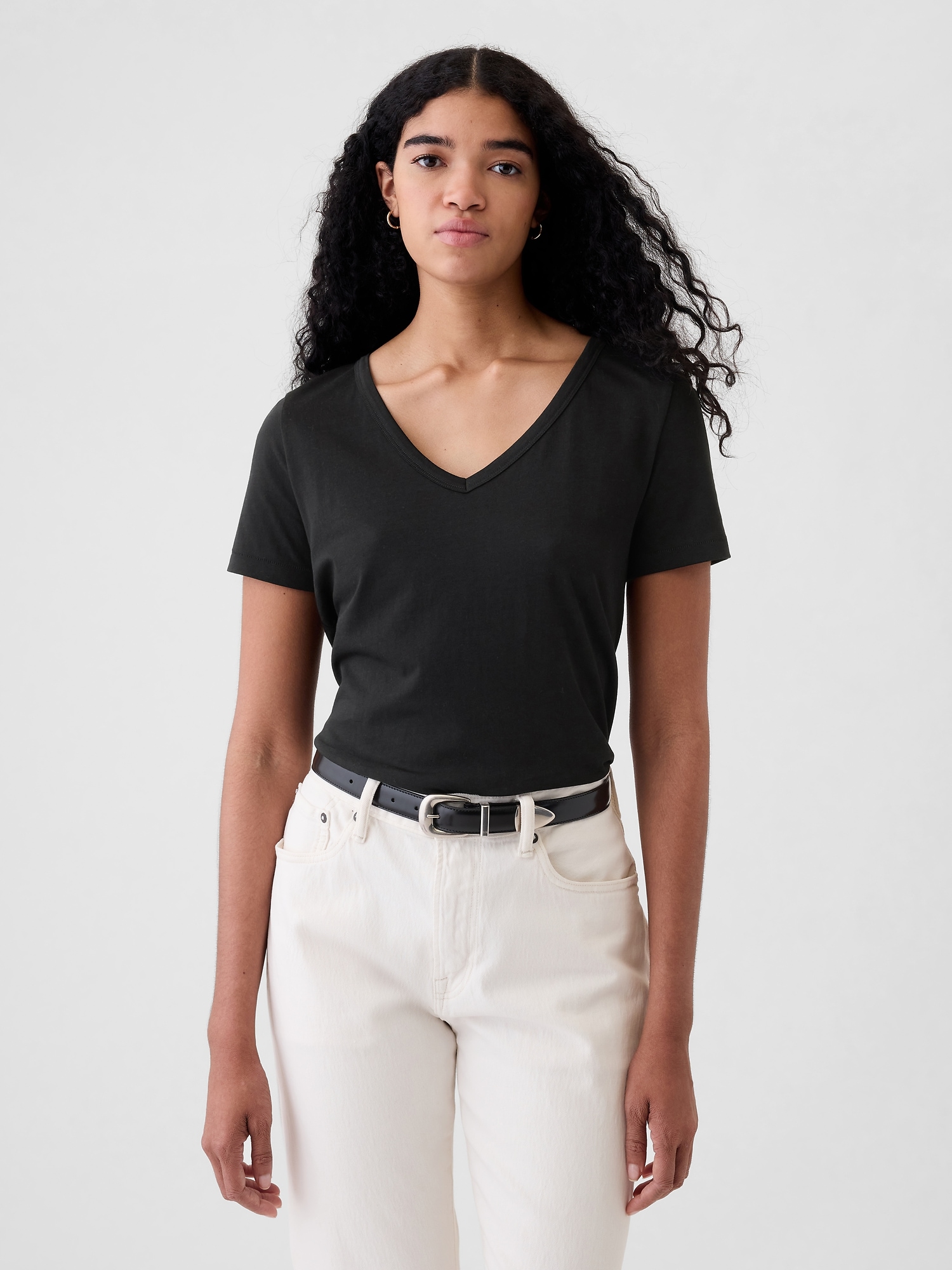 Organic Cotton VintageSoft V-Neck T-Shirt