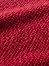 CashSoft Shaker-Stitch Crewneck Sweater