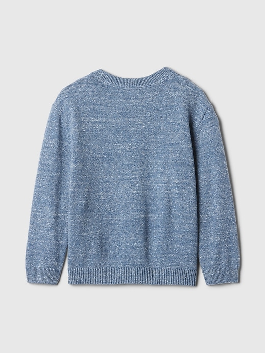 Image number 2 showing, Baby & Toddler Relaxed Crewneck Sweater