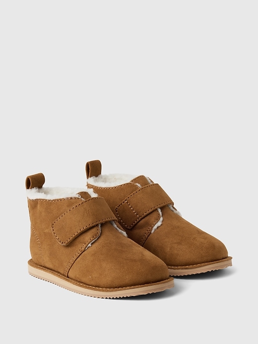 Image number 2 showing, Baby & Toddler Cozy Moc Boots
