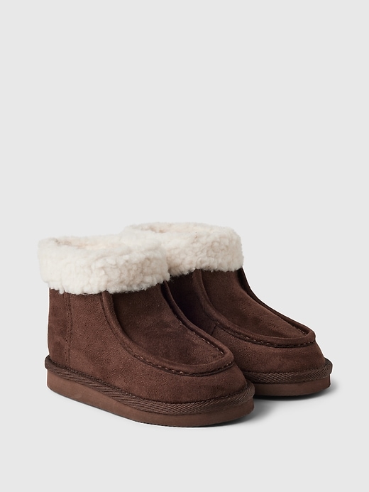 Image number 2 showing, Baby & Toddler Cozy Moc Boots