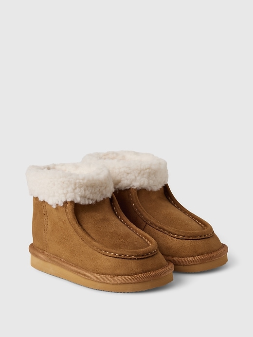 Image number 2 showing, Baby & Toddler Cozy Moc Boots