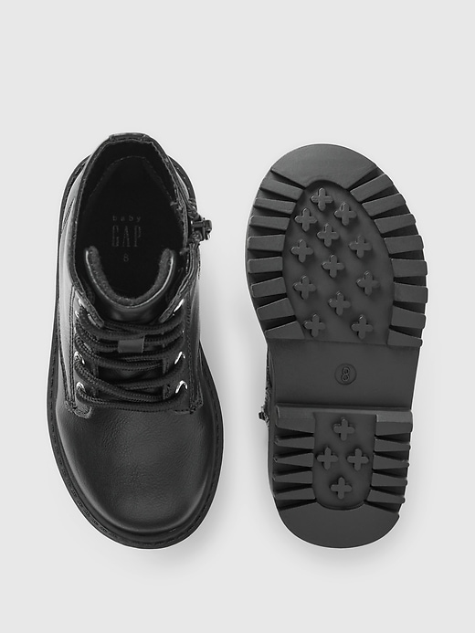 Image number 3 showing, Baby & Toddler Lace-Up Boots