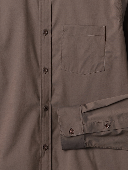 Image number 4 showing, All-Day Poplin Shirt in Classic Fit
