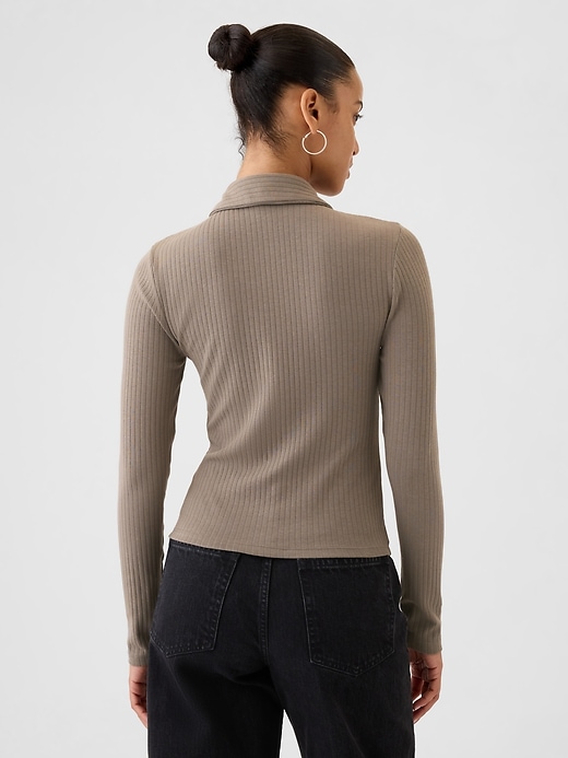 トップス ri-ca Cato Fashions | Cato Gingham Zip Neck Top