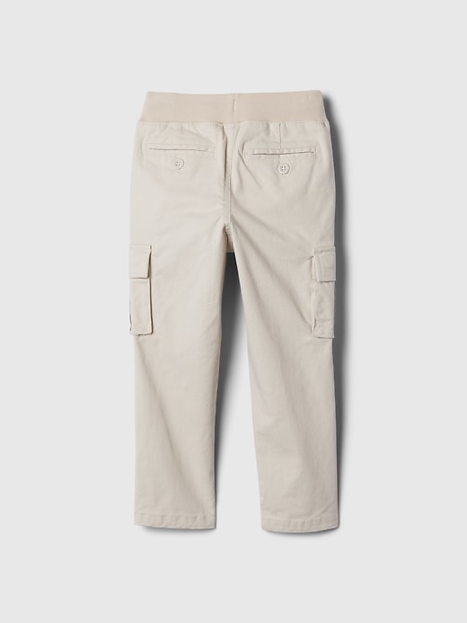 2 of 8 showing, with the color regular grey of product Baby & Toddler Pull-On Cargo Pants