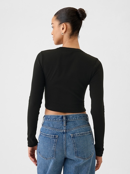 Image number 2 showing, Modern Cropped T-Shirt