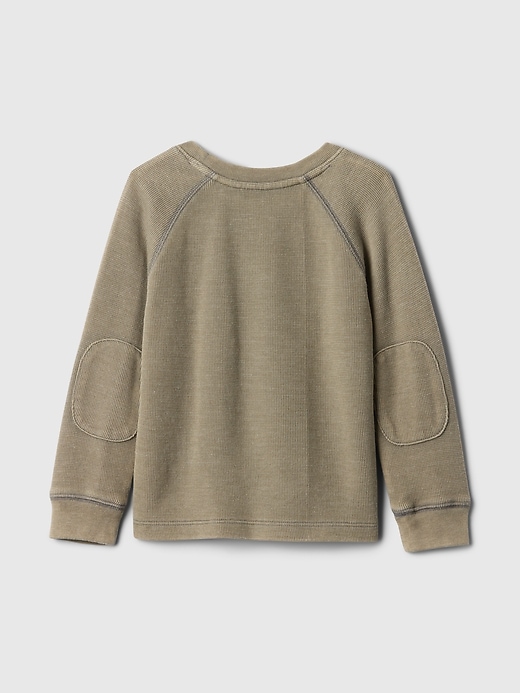 Image number 2 showing, Baby & Toddler Textured Raglan T-Shirt