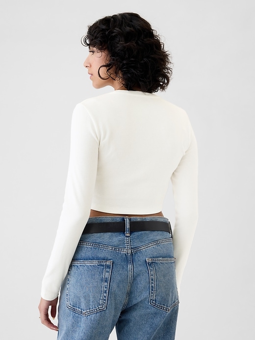 Image number 2 showing, Modern Cropped T-Shirt