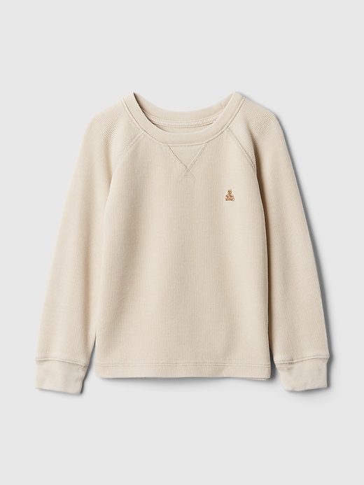 Image number 1 showing, Baby & Toddler Textured Raglan T-Shirt