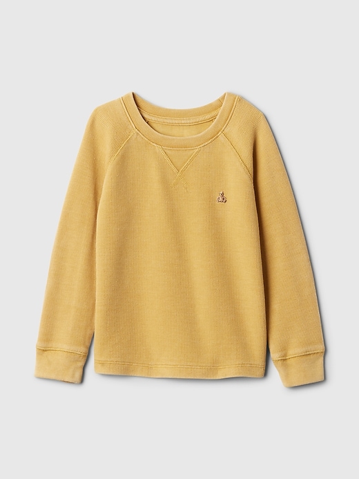 Image number 1 showing, Baby & Toddler Textured Raglan T-Shirt