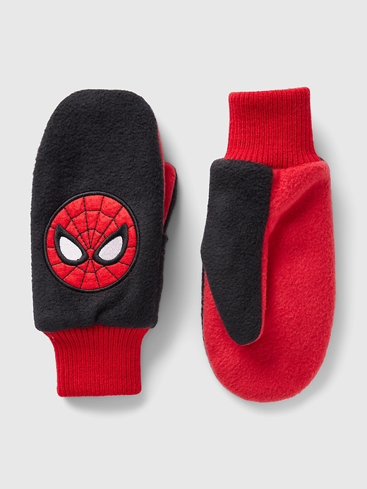 1 of 8 showing, with the color multi of product Kids Marvel Spider-Man Mittens