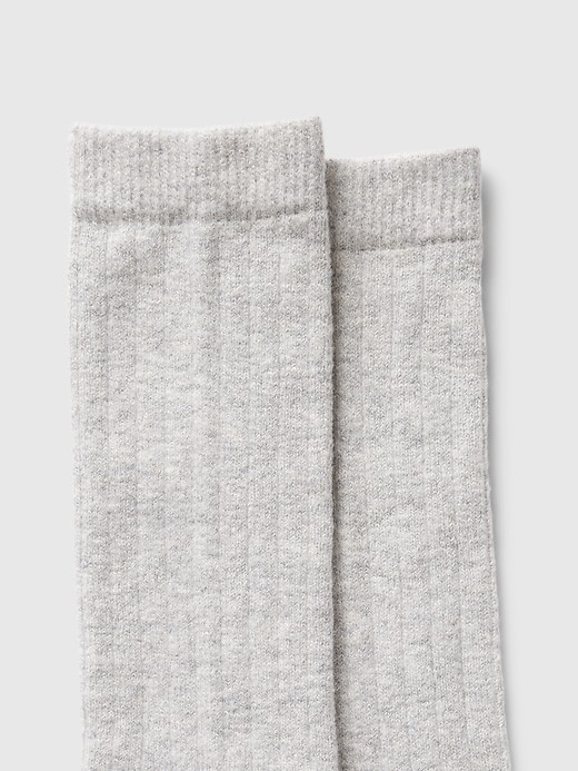 View large product image 2 of 2. CashSoft Crew Socks