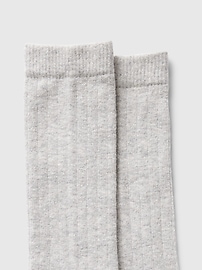 View large product image 2 of 2. CashSoft Crew Socks