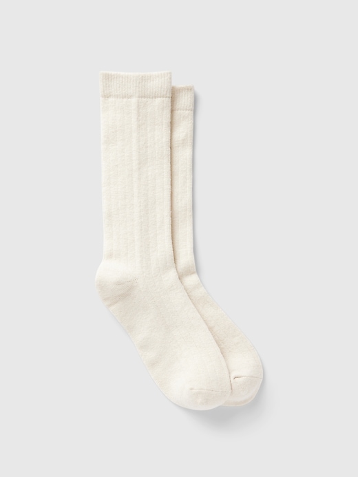 1 of 8 showing, with the color Chino of product CashSoft Crew Socks