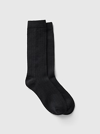 View large product image 1 of 4. CashSoft Crew Socks