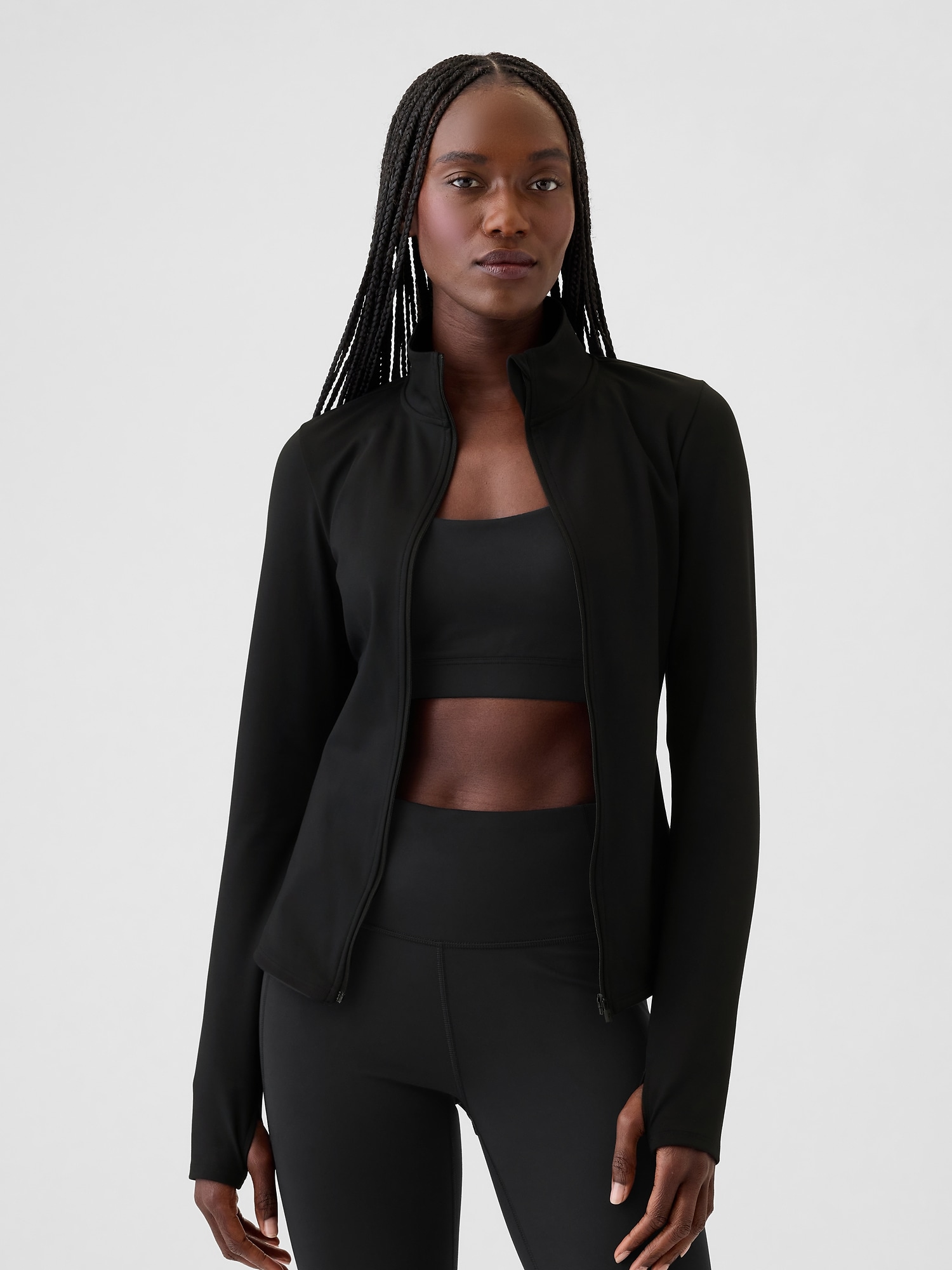 GapFit Power Dual Zip Jacket Gap