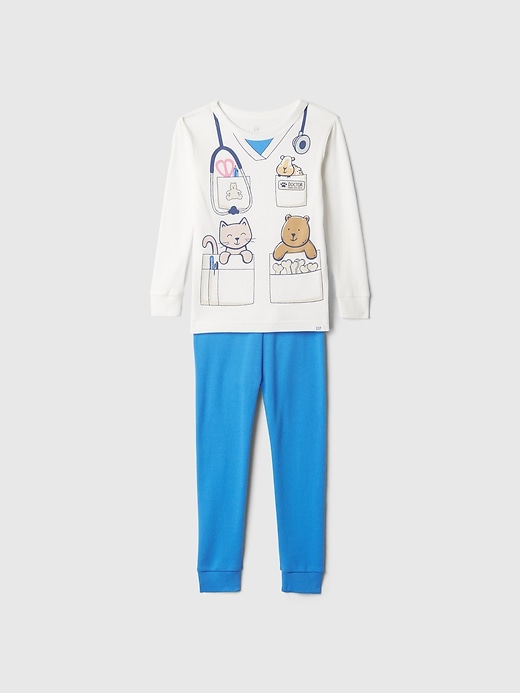 Image number 1 showing, Baby & Toddler Organic Cotton Costume PJ Set