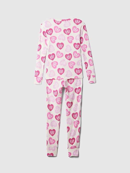 Image number 2 showing, Kids Barbie™ Organic Brushed Cotton PJ Set