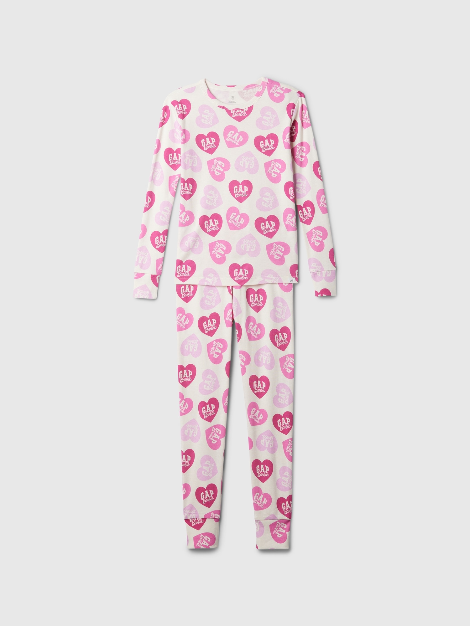 Kids Barbie™ Organic Brushed Cotton PJ Set