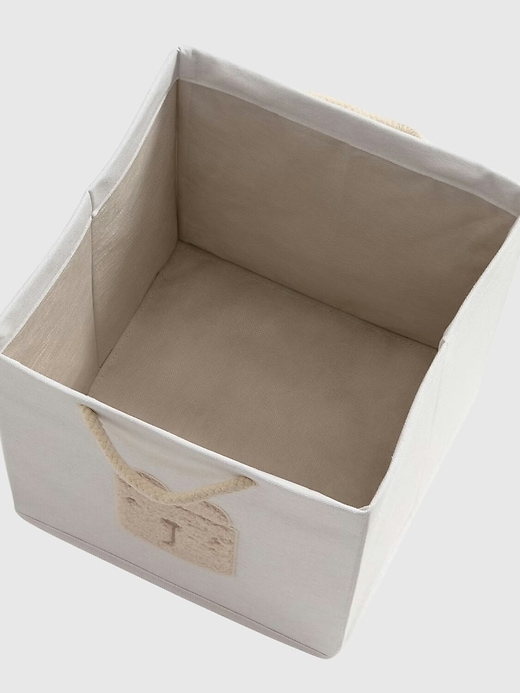 Image number 8 showing, babyGap 4 Pack Brannan Bear Fabric Storage Bins with Handles
