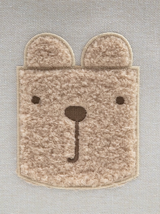 Image number 9 showing, babyGap 4 Pack Brannan Bear Fabric Storage Bins with Handles